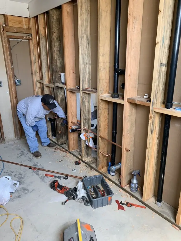 Commercial rough-in plumbing for Gas Line Repair in Ackermans Mills